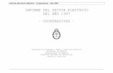 INFORME DEL SECTOR ELECTRICO DEL AÑO 1997 - COOPERATIVAS · Las Cooperativas y otros prestadores de la Provincia de Buenos Aires abastecen el 32 % del consumo de los usuarios finales