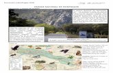 Excursión a Monfragüe 2018 PARQUE NACIONAL DE MONFRAGÜE · Este territorio fue ocupado desde la prehistoria, como muestran las pinturas rupestres en cuevas (de 2500 a 800 a.C.).