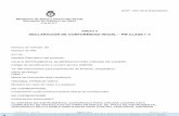DECLARACIÓN DE CONFORMIDAD INICIAL – PM CLASE I- II · 2019-08-22 · PRO-5.3.0-05. CONTROL DE LIMPIEZA Y FUNCIONAMIENTO DE INSTRUMENTAL QUIRÚRGICO PRIMA IMPLANTES S.A./VERSION