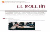 Ayuntamiento de Santa María del Berrocal Gonzá EL BOLETÍN · 9/11/2019  · El 30 de agosto se celebró sesión ordinaria de Pleno. En ella se trataron algunos puntos que podrás