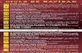 CICLO DE NAVIDAD - Cultura Alcázar · CICLO DE NAVIDAD 19 30 16 23 CarnavAlcázar, 2018 Pág: 4 DEL 14 DIC. AL 5 ENERO Sorteo: 9 enero DEL 1 DIC. AL 7 ENERO. Created Date: 12/11/2018