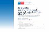 Deuda previsional en el sistema de AFP · 2020-05-18 · DEUDA PREIIONAL EN EL ITEA DE AFP Impacto en las pensiones de los trabajadores y papel de la institucionalidad laboral 5 En