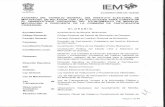 iem.org.mx · 2020-03-09 · Dictamen que presenta la Dirección Ejecutiva de Educación Cívica y Participación Ciudadana del Instituto Electoral de Michoacán, respecto de las