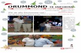 N°12 Diciembre 30 de 2014 DRUMMOND TE INFORMA · Movidos por la solidaridad y la alegría de la navidad los colaboradores de Drummond ltd. desde el 2008 se unen para hacer de esta