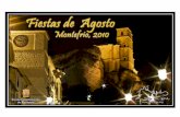 Fiestas Patronales - Montefrío · 2010-07-26 · Saluda del Concejal de Fiestas.....9 Para nuestra Patrona, la Virgen de los Remedios ... También los niños han podido descubrir
