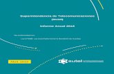 Superintendencia de Telecomunicaciones (Sutel) Informe ... · • Objetivo Estratégico 3. Promover la inversión en el sector de las telecomunicaciones para contribuir con la mejora