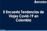 II Encuesta Tendencias de Viajes Covid-19 en Colombia · 2020-07-10 · 11 Forma de compra y elección Fuente: Encuesta realizada por ANATO 26 de junio 2020. Muestra 1.246 respuestas