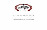 BAHIA BLANCA 2017 - srbb.com.ar CRIOLLOS.pdf · 22 pitagua la rusita keller gerardo el ciervo 23 malpintado la muchacha keller, martin eugenio ernesto huaico-mun categ. 16 - yegua