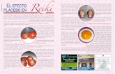 Escuela de Reiki - salud natuaral placebo en Reiki · 2016-06-10 · de factor desconocido a nivel científico, ... Terapeuta y Reiki Master quinto linaje, Usui japones tradicional,
