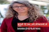 elbutlletí · 2011-01-28 · 2 | el butlletí Gener 2011 | 3 Discurs d’investidura de l’alcaldessa Lourdes Borrell Edita: Ajuntament de Sant Feliu de Llobregat. Departament de