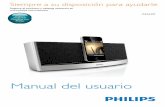 Manual del usuario - Philips€¦ · AD620 Siempre a su disposición para ayudarle Manual del usuario ¿Alguna pregunta Contacte con Philips Registre el producto y obtenga asistencia