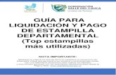 GUÍA PARA LIQUIDACIÓN Y PAGO DE ESTAMPILLA ...serveriissar.valledelcauca.gov.co/Capas/Presentacion/...GUÍA PARA LIQUIDACIÓN Y PAGO DE ESTAMPILLA DEPARTAMENTAL (Top estampillas