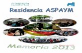 Marzo de 2014 - ASPAYM Castilla y León 2013... · Mapa de procesos Es una representación del conjunto de grandes actividades que se realizan en la residencia y que están orientadas