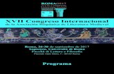 ROMA 2017 XVII Congreso Internacional - AHLM · XVII Congreso Internacional XVII Congreso Internacional de la Asociación Hispánica de Literatura Medieval Roma, 26-30 de septiembre