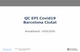 QC EPI Covid19 Barcelona Ciutat2020/05/14  · Trobem un total de 16.821 casos positius, amb una IA de 989,4 casos per 100.000 habitants a la RS Barcelona Ciutat. La major incidència