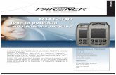 Toda la potencia en negocios móviles - PROTELSAScáner Escáner de código de barras, Láser 1D, Escaner 2D Imager RFID (opcional) ISO 14443 A / B (MIFARE, Calypso), ISO 15693 Estándares