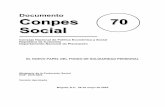 Documento Conpes 70 Social - Tripodmonteriaweb.tripod.com/gobernacion/conpes/070.pdf · Conpes 70 Social Consejo Nacional de Política Económica y Social República de Colombia Departamento