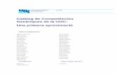 Catàleg de competències genèriques de la UOC: una …openaccess.uoc.edu/webapps/o2/bitstream/10609/64045/6...Catàleg competències transversals de la UOC: Una primera aproximació.