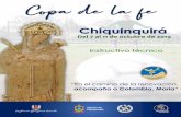 Chiquinquirá · 2019-09-30 · La Copa de la Fe 2019 se realiza en el contexto del Centenario de la Coronación de Nuestra Señora del Rosario de Chiquinquirá como Reina y Patrona