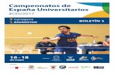 boletin 1 badminton ceu2017.docx copia - UCAM Murcia CF€¦ · CEU 2017 – Universidad Católica de Murcia Boletín 1 – Bádminton La acreditación se realizará en una sola vez