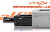 Presentamos el catálogo de impresoras con los modelos más … · 2015-04-13 · Impresora láser monocromo A4 18 ppm negro Bandeja 100 hojas Conexión: USB Consumibles: HP LASERJET