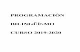 PROGRAMACIÓN BILINGÜÍSMO CURSO 2019-2020iessantarosadelima.com/wp-content/uploads/2019/11/PROGRAMACI… · que corresponde al Aprendizaje Integrado de Contenidos y Lenguas Extranjeras.