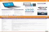 Ficha Técnica - Portal B2B - Positivo Informática€¦ · Tela de 15.6" HD / Processador Inter CoreTM i3 / Windows 10 / SSD de 128 GB / 4 GB de Memória RAM T exto Market Place
