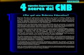 4aspectos acerca del importantes CNB 1 ¿Por qué una Reforma … · 2019-12-27 · 1 acerca del CNB aspectos importantes ¿Por qué una Reforma Educativa? Durante décadas la educación