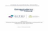 Contrato de consultoría No. 153 de 2017 · Consultoría número 153 de 2017, suscrito entre Computadores Para Educar (CPE) y la Universidad Nacional de Colombia (UN), y que tiene
