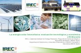 La energía solar fotovoltaica: evaluación …...2016/02/02  · Actualmente el coste medio del kWh según red eléctrica española, REE, se ha situado en 2012 aproximadamente en