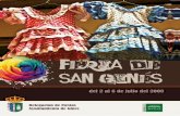 Feria de San Ginés 2008 · 2018-06-28 · te, Punta Cana Tahona Fruit fue el carruaje ganador, seguido por los de La Vendimia y Los Picapiedra. Los asistentes disfrutaron también