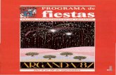 Programa de Fiestas Patronales Arganda del Rey. Año 1987archivo.ayto-arganda.es/archivo/digitalizacion/fondo... · 2009-05-14 · Día 11 de septiembre • A las 20.30 horas. en