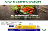 IV GAMA G DESINFECCIÓN...El GRUPO OPERATIVO DESINFECCIÓN IV GAMA se crea para la búsqueda de alternativas sostenibles y naturales al proceso de desinfección de frutas y hortalizas