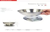 Balanza de cocina CARACTERíSTlCAS: Balanza de cocina ... TSTEE… · CAL EXT NO VERIF Peso embalaje (kg) 0,65 Capacidad (kg) Fracción . Created Date: 4/18/2018 5:45:45 PM ...