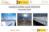 ASAMBLEA GENERAL SOLAR CONCENTRA 17/octubre/2019 · 1. Introducción a Solar Concentra 17/10/2019 Asamblea General Solar Concentra 6 1.000 2.000 3.000 4.000 5.000 6.000 7.000 8.000-200