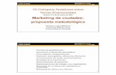 Marketing de ciudades: propuesta metodológicafranml/files/Mk_Ciudades_Prop_Metod_Huelva_03.pdf · Participación Necesidades Opiniones Actuaciones Circunstancias Captación de datos