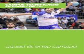 CAMPUS TECNIFICACIÓ - BM Granollersbmgranollers.cat/docs/bmg-campus-fulleto-cat.pdf · Som entrenadors nacionals d’handbol per la Reial Federació Espanyola. Tècnics com Toni