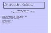 Computación Cuántica - Computacion Cuantica... - Inicioinformaticacuantica.weebly.com/uploads/1/3/6/7/...Computacion Cuantica con resonancia magnetica nuclear (NMR) Se utilizan como