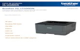 Ficha de producto HL-L5100DN ://€¦ · Impresora laser profesional monocromo de alta velocidad con doble cara automática y tarjeta de red Impresora 40 ppm Bandeja 250 hojas 256