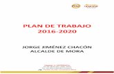 PLAN DE TRABAJO · 3.3 Mejorar la limpieza, el ornato de vías y parques ... Hagamos la DIFERENCIA Acción Municipal, 2016-2020 Por una Municipalidad Presente PRESENTACIÓN En la
