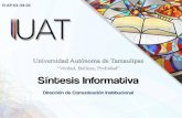 Presentación de PowerPointcecom.uat.edu.mx/si/si-26-11-2018-portales.pdf · 2018-12-10 · Ofrece UAT brigadas multidisciplinarias en Cd. Victoria. Con la participación de maestros