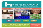 DONDE NACEN LAS IDEAS - Habitat Expo€¦ · • 19 años consecutivos y de probado éxito celebran y respaldan a habitat expo como el evento acelerador de negocios más completo
