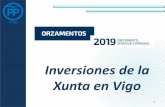 Inversiones de la Xunta en Vigo - diariodevigo.com … · desenvolvemento da sociedade da informaciÓn 10.562€ modernizaciÓn da administraciÓn de xustiza adg 2020 394.054€ plan
