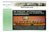 La Universidad de la Mujer en el Perú NOTIACAD · NOTIACAD La Universidad de la Mujer en el Perú  Informativo Nº 59 Edición del 1 al 31 de Agosto, 2012