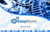 Beneficios - Software de Mantenimiento | EasyMaint · •Administración de Órdenes de Trabajo •Administración de Inventarios y Compras ... • Cualquier tipo de Industria Laboratorios