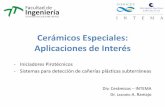 Cerámicos Especiales: Aplicaciones de Interésacaingpba.org.ar/Conferencia Leandro Alfedo RAMAJO.pdf · de transición con potenciales aplicaciones en dispositivos electrónicos