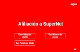 Afiliación a SuperNet - Santander México · 2020-06-12 · Selecciona una de las opciones para autenticarte: • NIP de Tarjeta de debito • Vigencia de Tarjeta de débito •