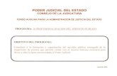 PODER JUDICIAL DEL ESTADOtransparencia.pjbc.gob.mx/Documentos/pdfs/POA12/... · 2012-08-16 · PODER JUDICIAL DEL ESTADO CONSEJO DE LA JUDICATURA . FONDO AUXILIAR PARA LA ADMINISTRACION