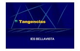 Tangencias - Junta de Andalucía · Circunferencia tangente exterior a una circunferencia y a una recta conociendo el punto de tangencia en la recta 2º procedimiento : se traza el