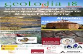 Almadén, - Sociedad Geológica de Españasociedadgeologica.es/archivos_pdf/geolodia18/guias... · día 12 de mayo de 2018, a las 9:00 h., en la puerta de la . Escuela de Ingeniería